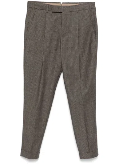 Pt Torino Edge Chinos In Brown