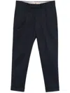 Pt Torino Edge Tapered Trousers In Blau