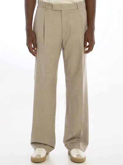 Pt Torino Edge Trousers In Brown