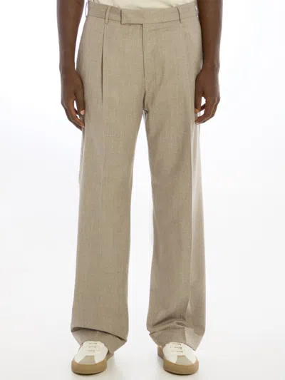 Pt Torino Edge Trousers In Beige