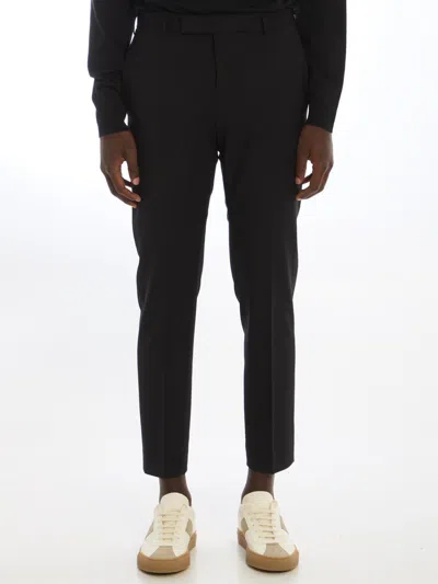 Pt Torino Edge Trousers In 黑色