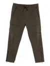 Pt Torino Elastic-waist Trousers In Green
