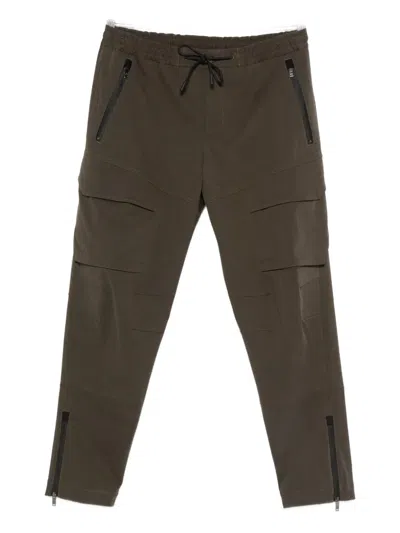 Pt Torino Elastic-waist Trousers In Green