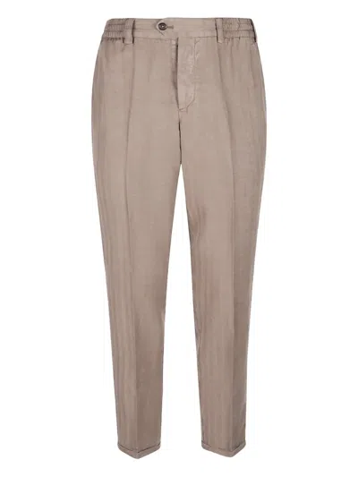 PT TORINO ELASTIC-WAISTBAND TROUSERS