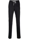 Pt Torino Elasticated-waist Tapered Trousers In Blue