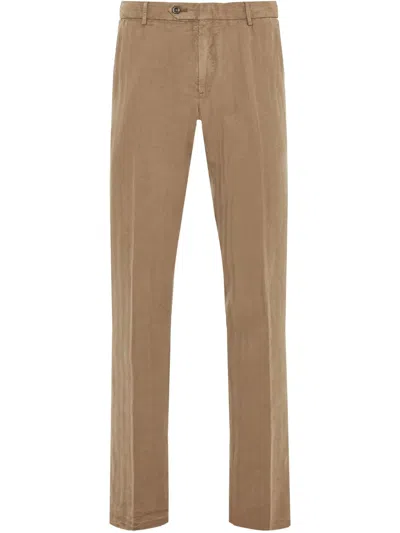 Pt Torino Elasticated-waist Trousers In 褐色