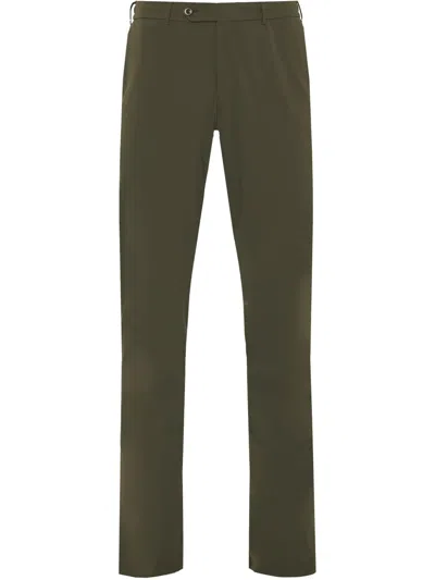 Pt Torino Elasticated-waist Trousers In 绿色