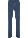Pt Torino Hose Mit Elastischem Bund In Blau