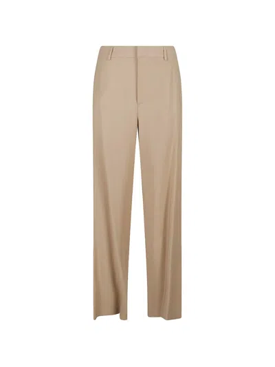 Pt Torino Elasticated-waist Trousers In Brown