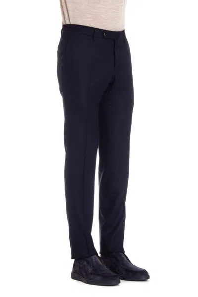 Pt Torino Elegant Men's Ski Jacket - Fw23 Collection In Blue