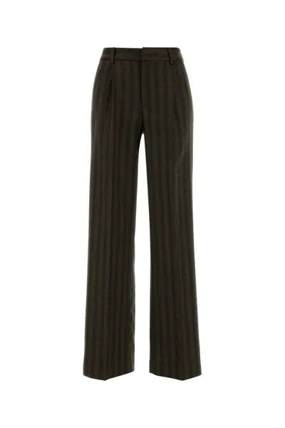 PT TORINO PT TORINO EMBROIDERED STRETCH WOOL LOLA PANT