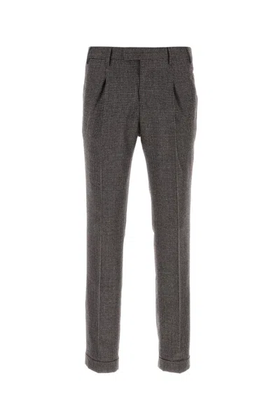 PT TORINO PT TORINO EMBROIDERED WOOL PANT