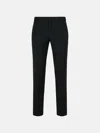 Pt Torino 'epsilo' Black Polyester Blend Pants In Black