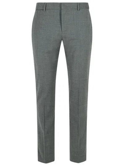 Pt Torino 'epsilo' Grey Polyester Blend Pants