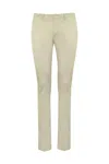 Pt Torino Epsilon Cotton Trousers In Beige