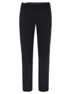 Pt Torino Epsilon Trousers In Technical Fabric In Navy