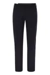 Pt Torino Epsilon Trousers In Technical Fabric In Navy
