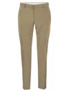 Pt Torino Epsilon Trousers In Technical Fabric In Rope
