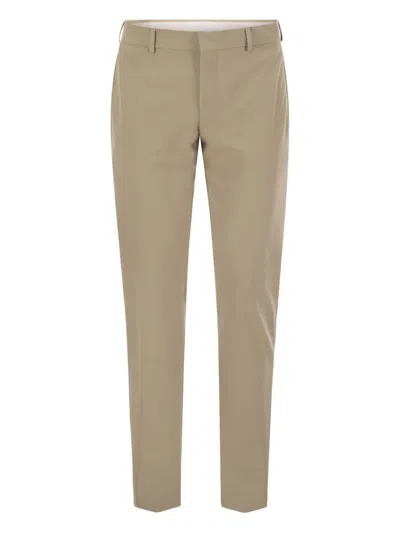 Pt Torino Epsilon Trousers In Brown
