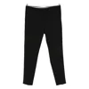 Pt Torino Pant Wool Stretch Front Pleats In Black