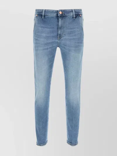 PT TORINO FADED WASH STRETCH DENIM JEANS