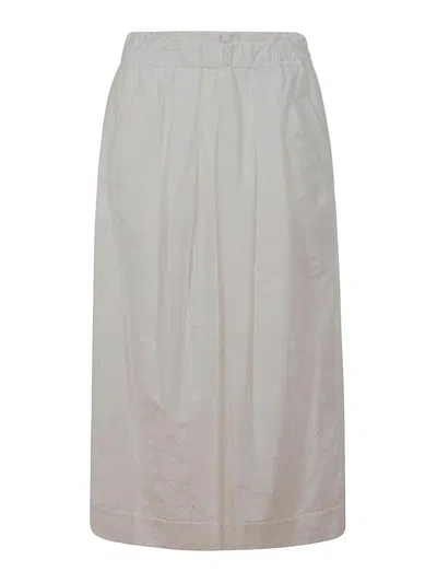 Pt Torino Falda Semilarga - Blanco In White