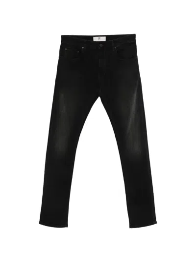 Pt Torino Five-pocket Jeans In Black