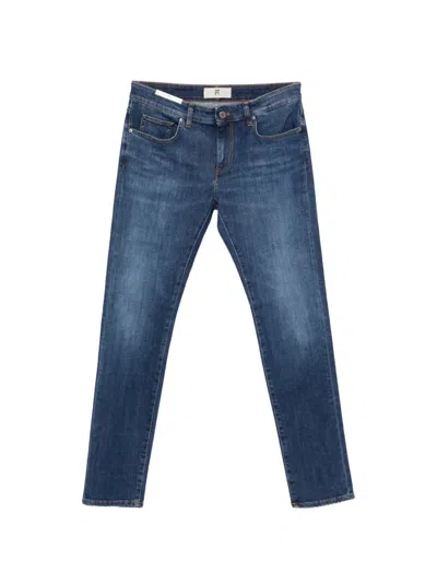 Pt Torino Five-pocket Jeans In Blue