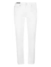 Pt Torino Five-pocket Jeans In White
