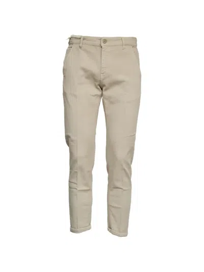 Pt Torino Five-pocket Slim-fit Denim Jeans In Neutral