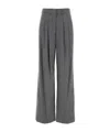 Pt Torino Frakie Pants Macro Fancy Fancy Wool Stretch In Gray