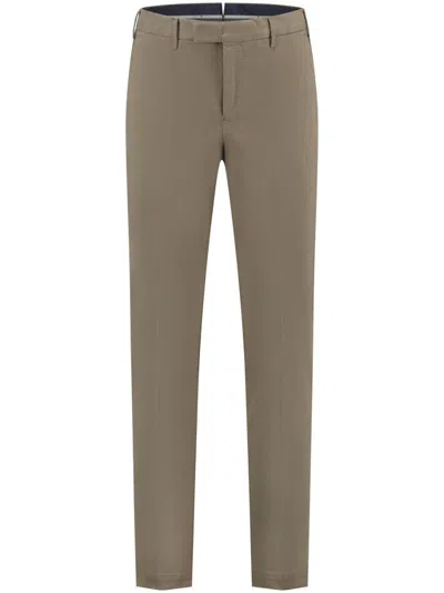 Pt Torino Flap Pocket Trousers In Grün