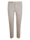 Pt Torino Flap-pocket Trousers In Neutral