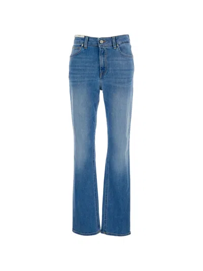 Pt Torino Flare Jeans In Blue