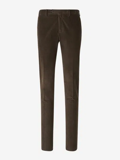 PT TORINO PT TORINO FORMAL MICROPANA COTTON TROUSERS