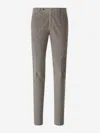 Pt Torino Leonardo Slim-fit Trousers In Antracite Grey