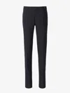 Pt Torino Wool Slim-fit Trousers In Black