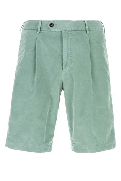 PT TORINO FUCHSIA STRETCH CORDUROY BERMUDA SHORTS