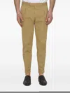 Pt Torino Gabardine Trousers In Neutrals