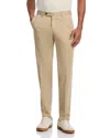 Pt Torino Garment-dyed Silkochino Slim Fit Pants In Neutral