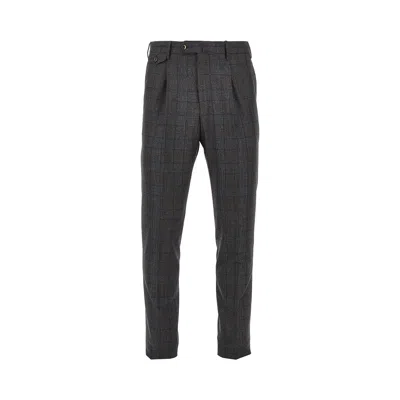 Pt Torino Gentleman Fit Wool And Cashmere Pants In Gold
