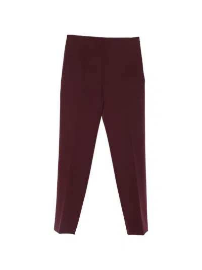 Pt Torino Gioia Pressed-crease Trousers In Pink