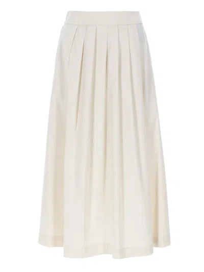 Pt Torino Gonna Midi Doris In Gold