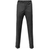 Pt Torino Tailored Trousers Sharp Finish In Gray
