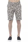 Pt Torino Green Cotton Short In Green
