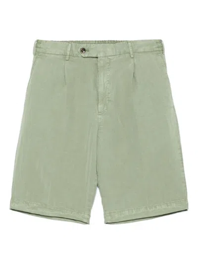 Pt Torino Green Bermuda Shorts