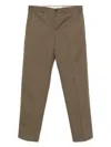Pt Torino Michael Colonial Trousers In Brown