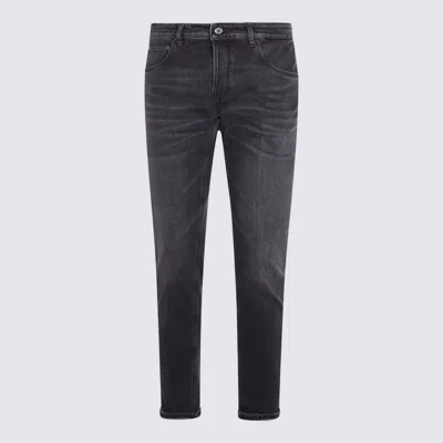 PT TORINO GREY COTTON DENIM JEANS