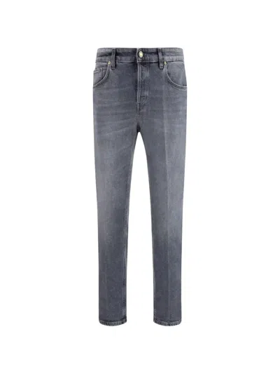 Pt Torino Grey Regular-fit Jeans In Blue