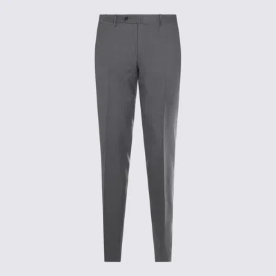 PT TORINO PT TORINO GREY SLIM TAILOR PANTS